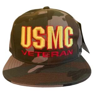 USMC camo hat, featuring bold 3D puff embroidery. #USMC #CamoStyle